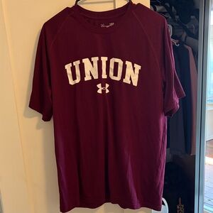 Under Armour Union College Men's Maroon Athletic T-Shirt